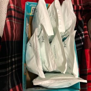 Breast milk storage bags